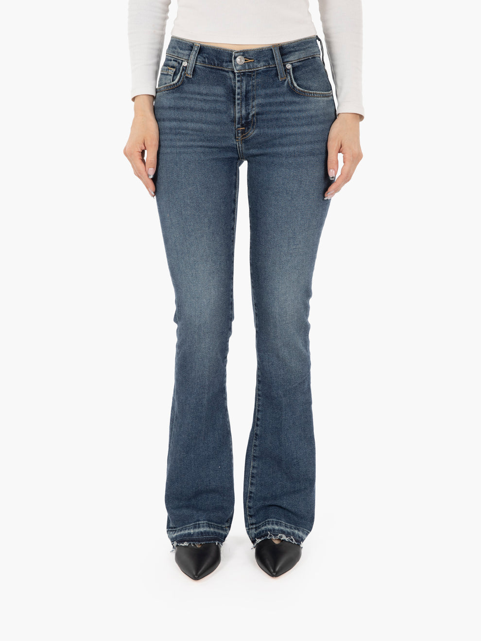 Bootcut tailorless Bay blue