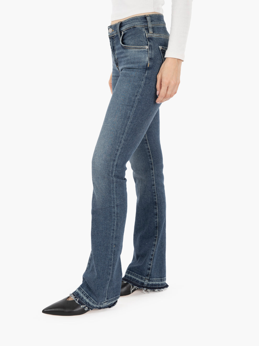 Bootcut tailorless Bay blue