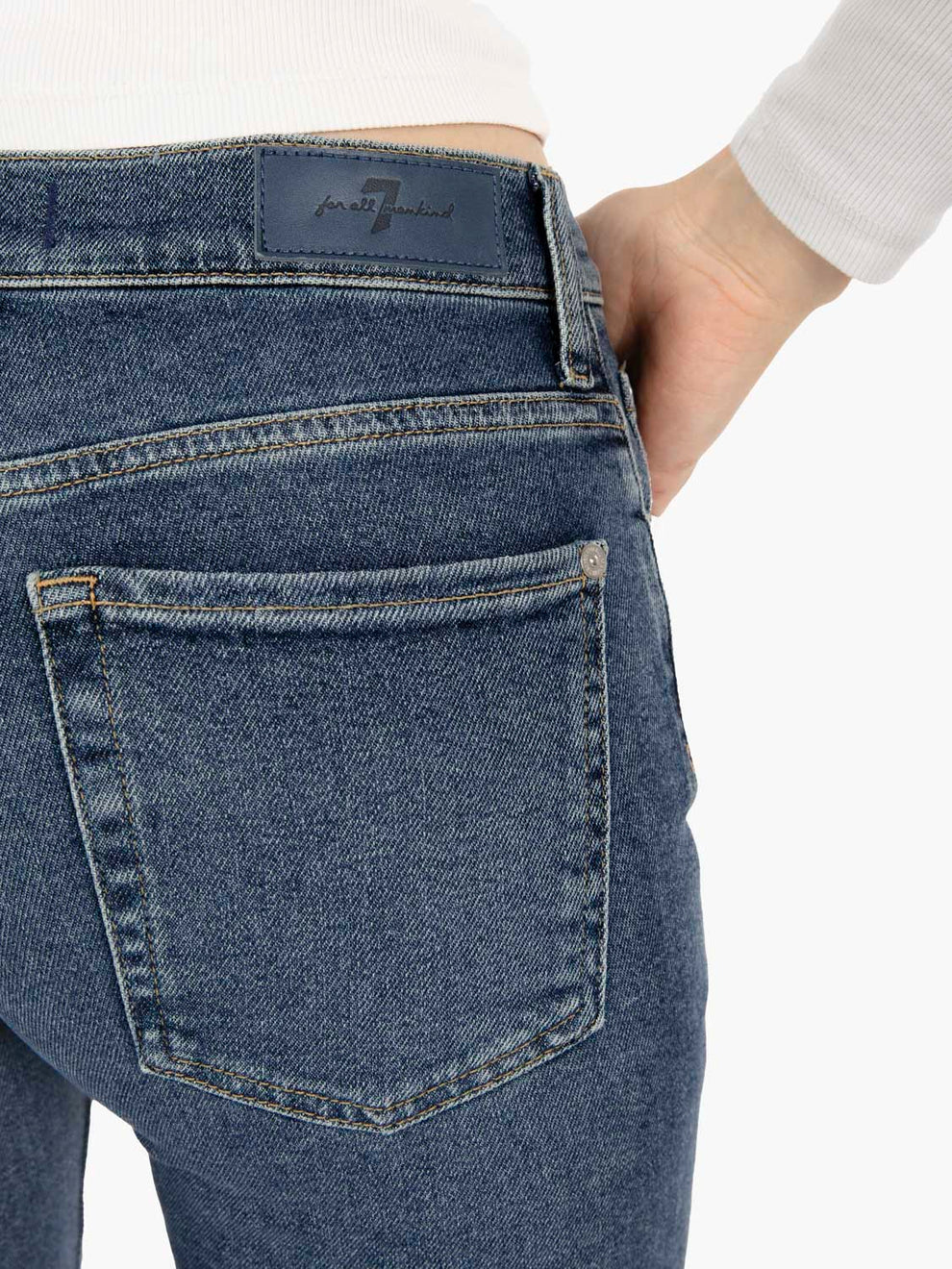 Bootcut tailorless Bay blue