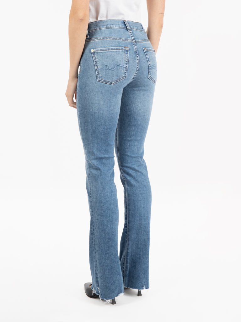 7 FOR ALL MANKIND - Bootcut Tailorless diary light blue