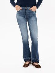 7 FOR ALL MANKIND - Bootcut Tailorless River dark blue