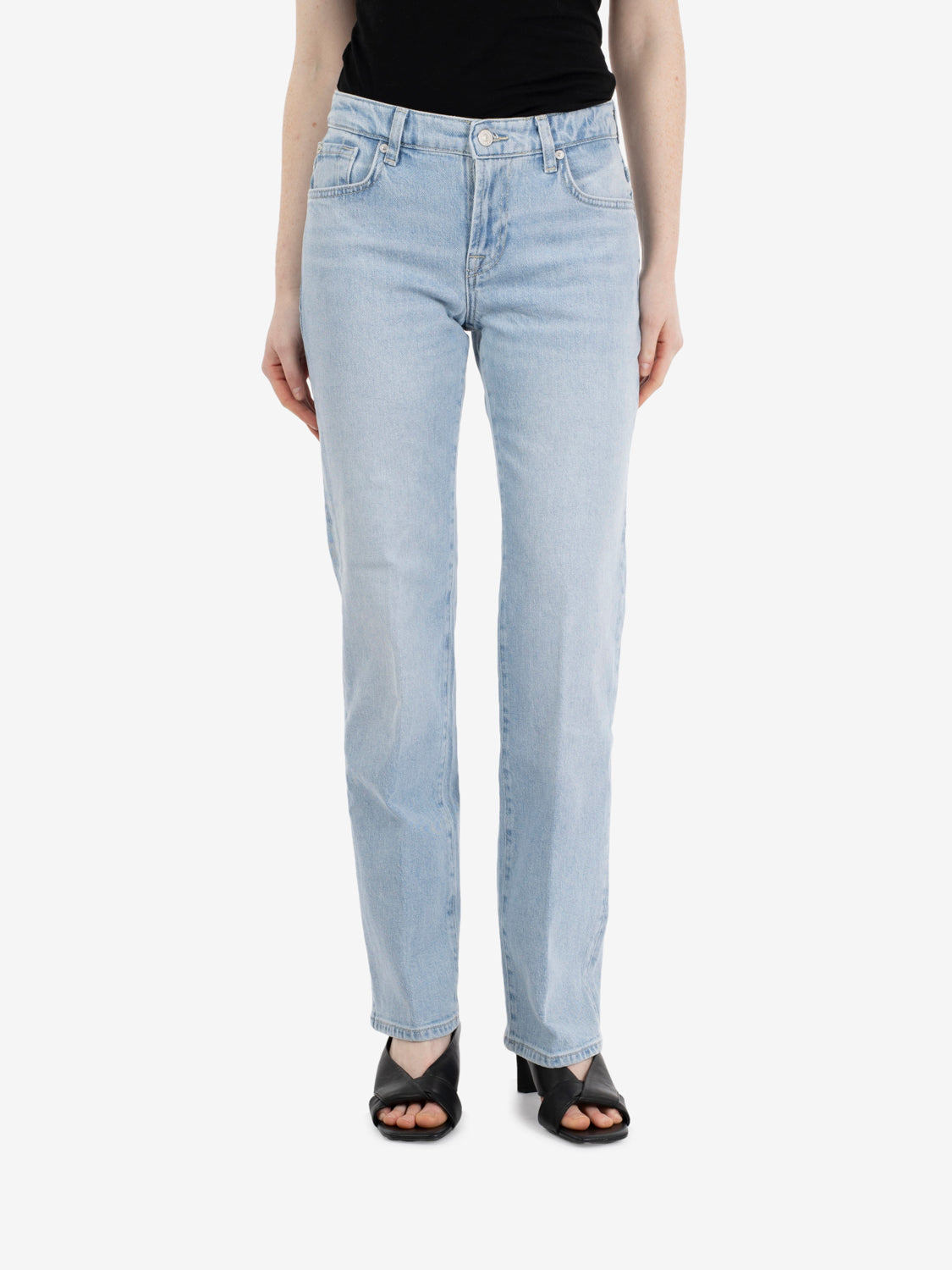 Calie straight seabreeze light blue