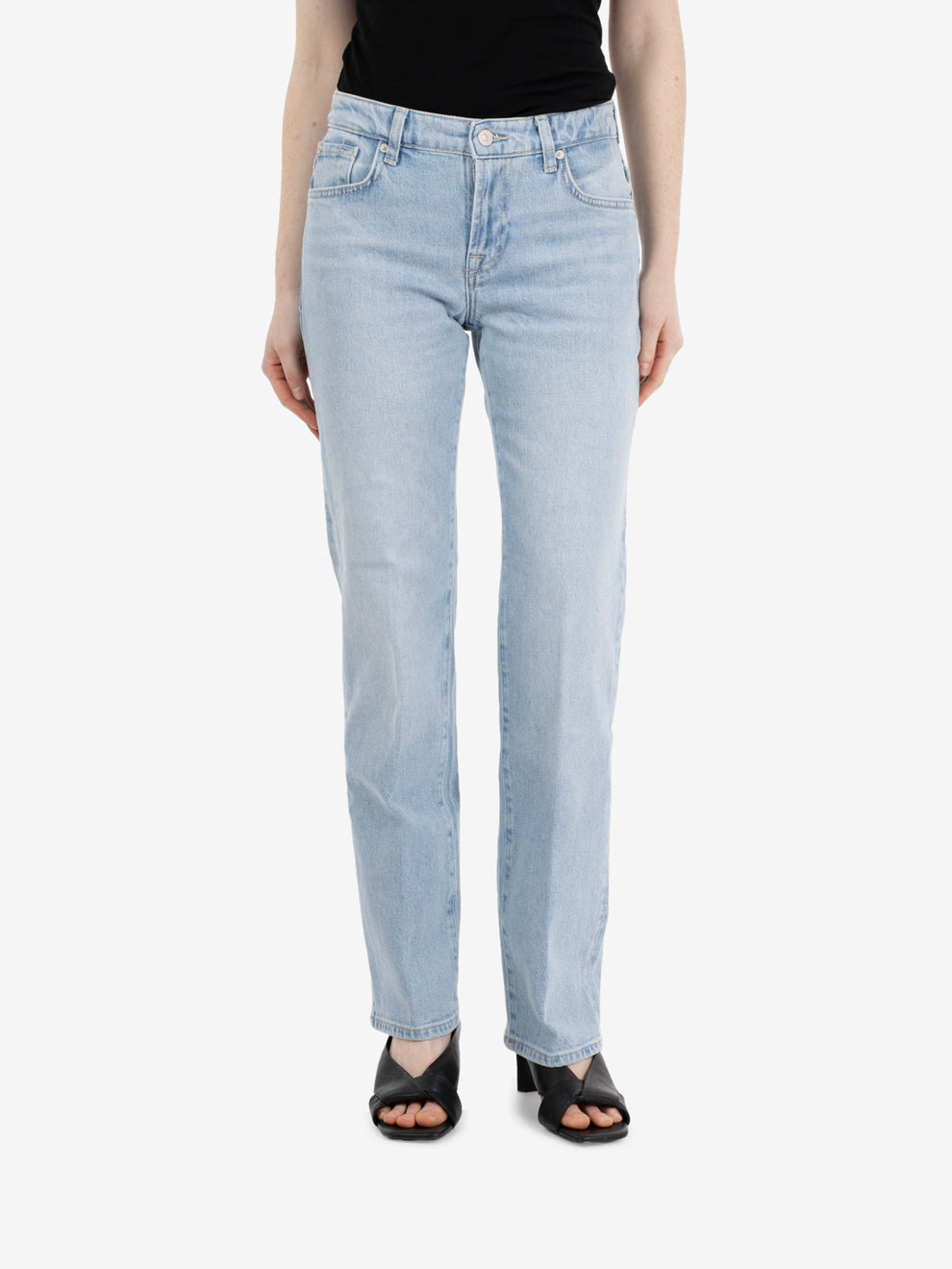 Calie straight seabreeze light blue