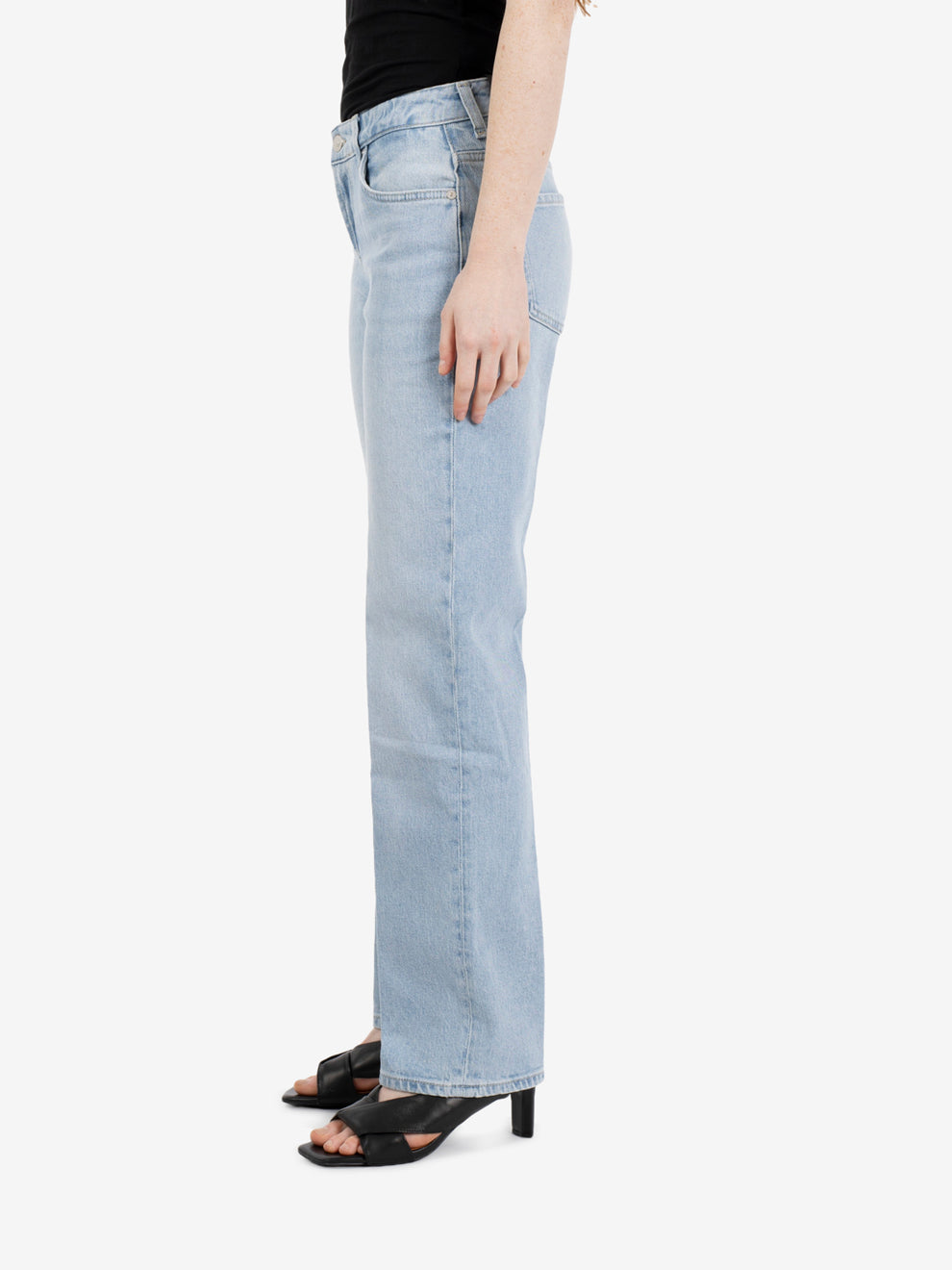 Calie straight seabreeze light blue