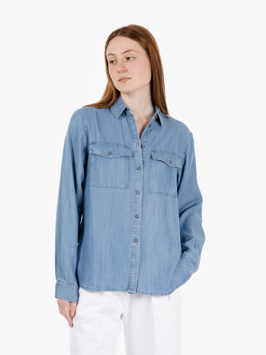 Camicia denim Dina Florida light blue