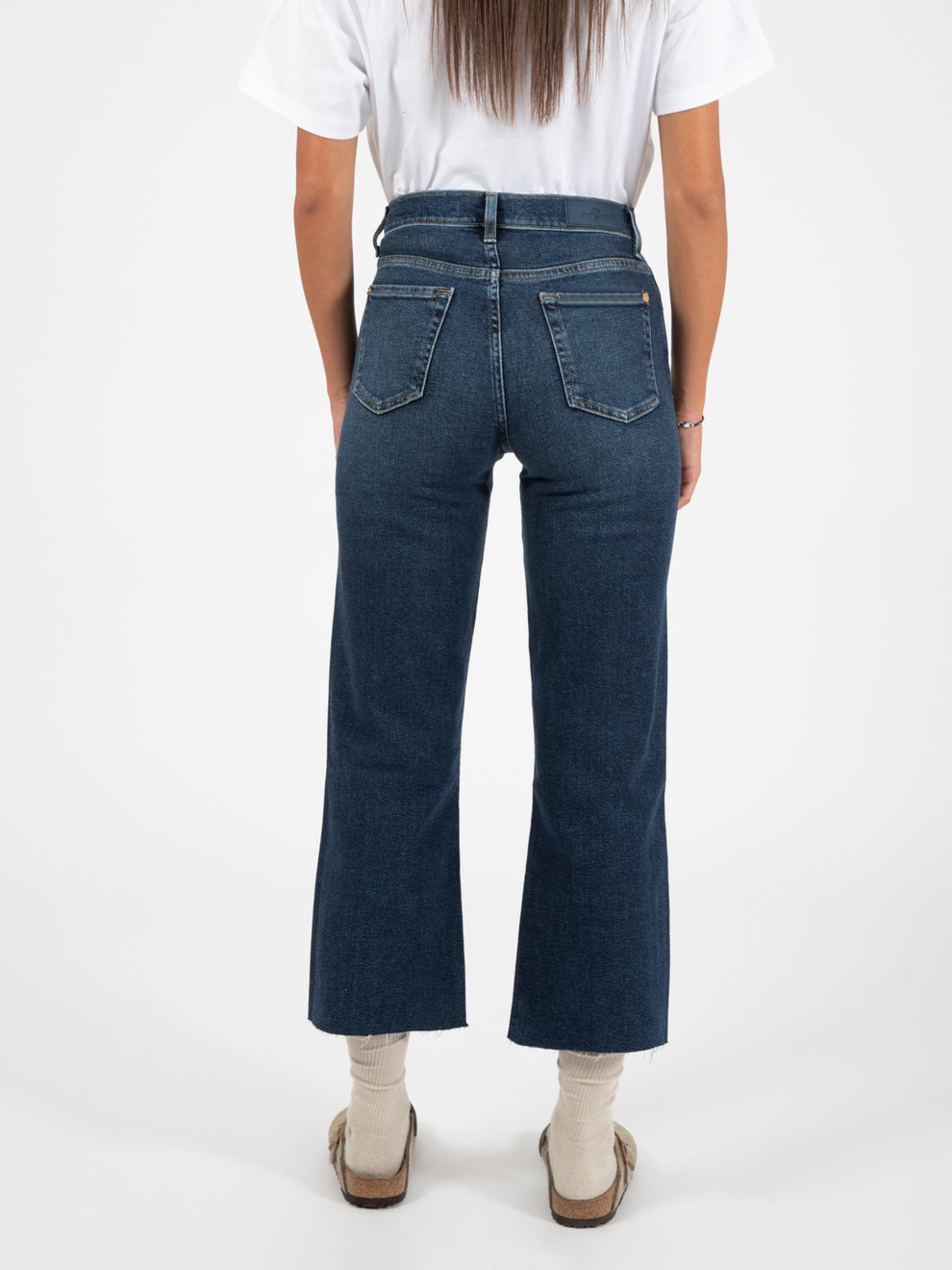 Cropped Alexa Luxe Vintage deep soul dark blue