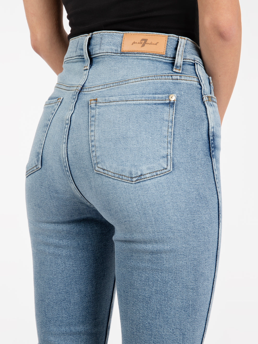 Hw slim Kick Luxe vintage love sound mid blue
