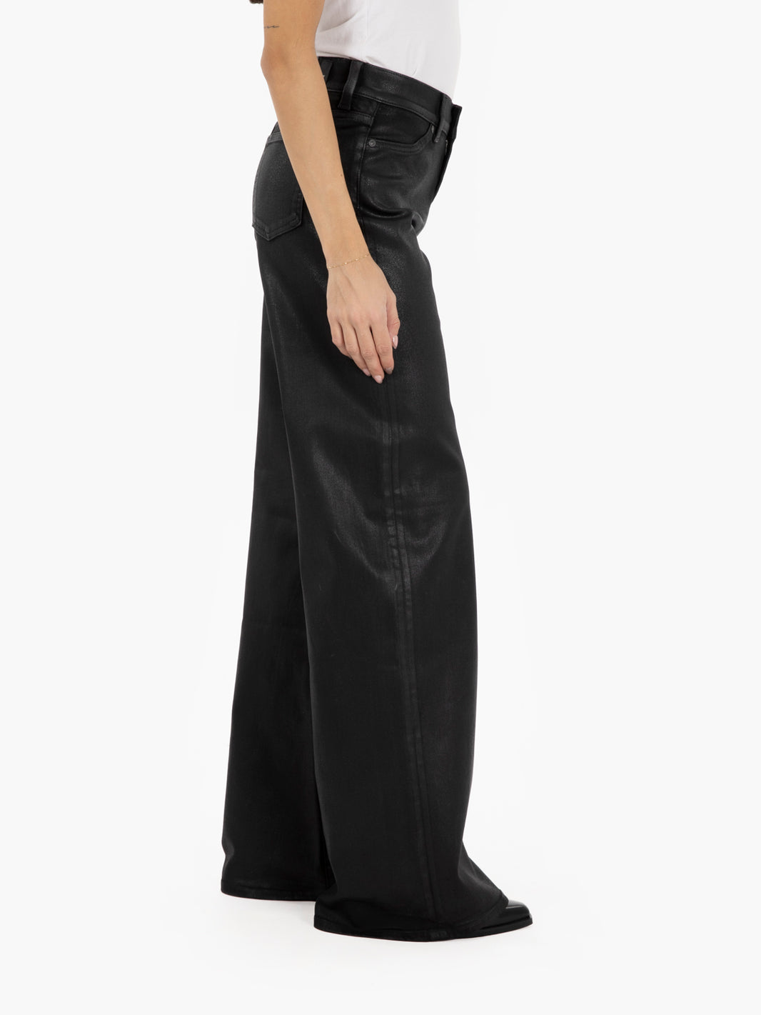 Lotta Coated Black Jeans