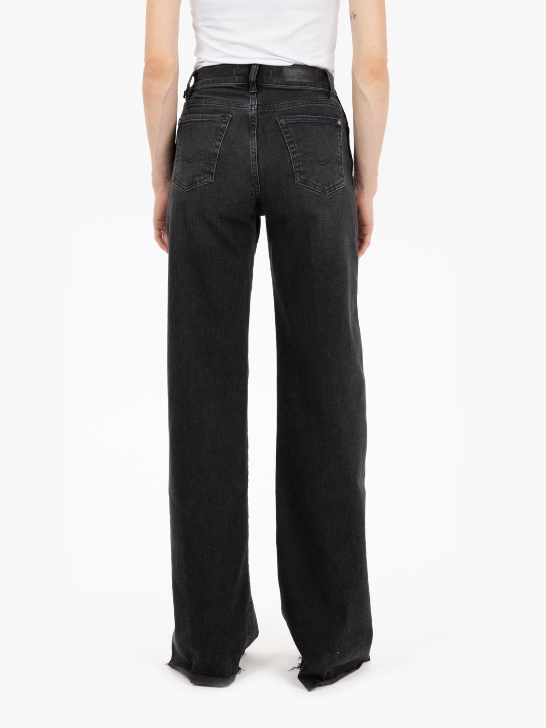 Lotta luxe vintage black topline jeans