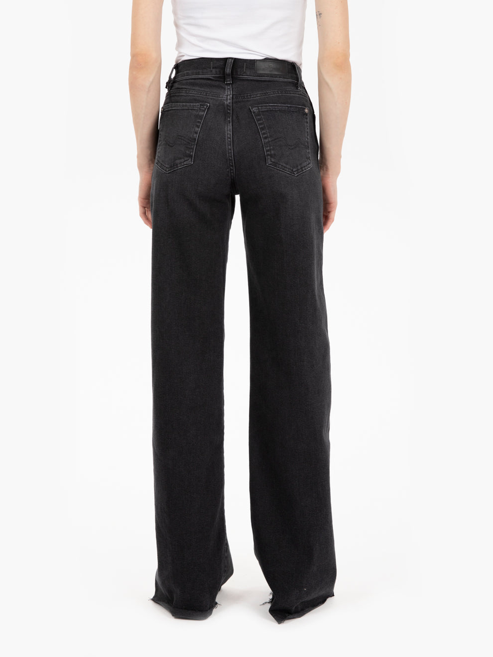 Lotta luxe vintage black topline jeans