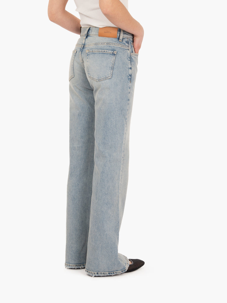 7 FOR ALL MANKIND - Jeans Spencer flare Sahara azzurro