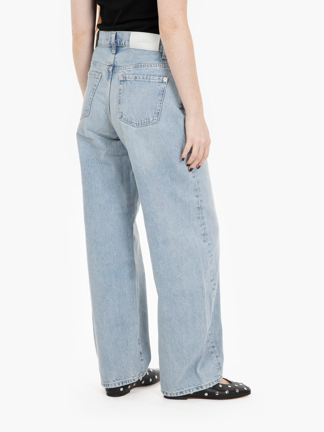 Twisted Bonnie light denim jeans
