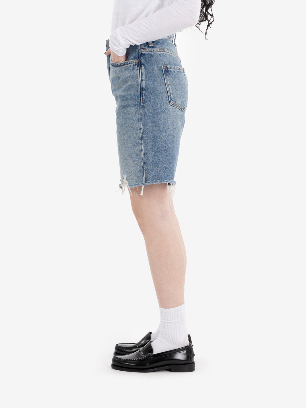 Lola shorts wave mid blue