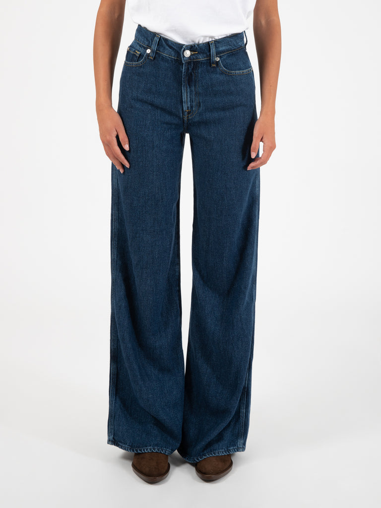 7 FOR ALL MANKIND - Lotta Blunote mid blue