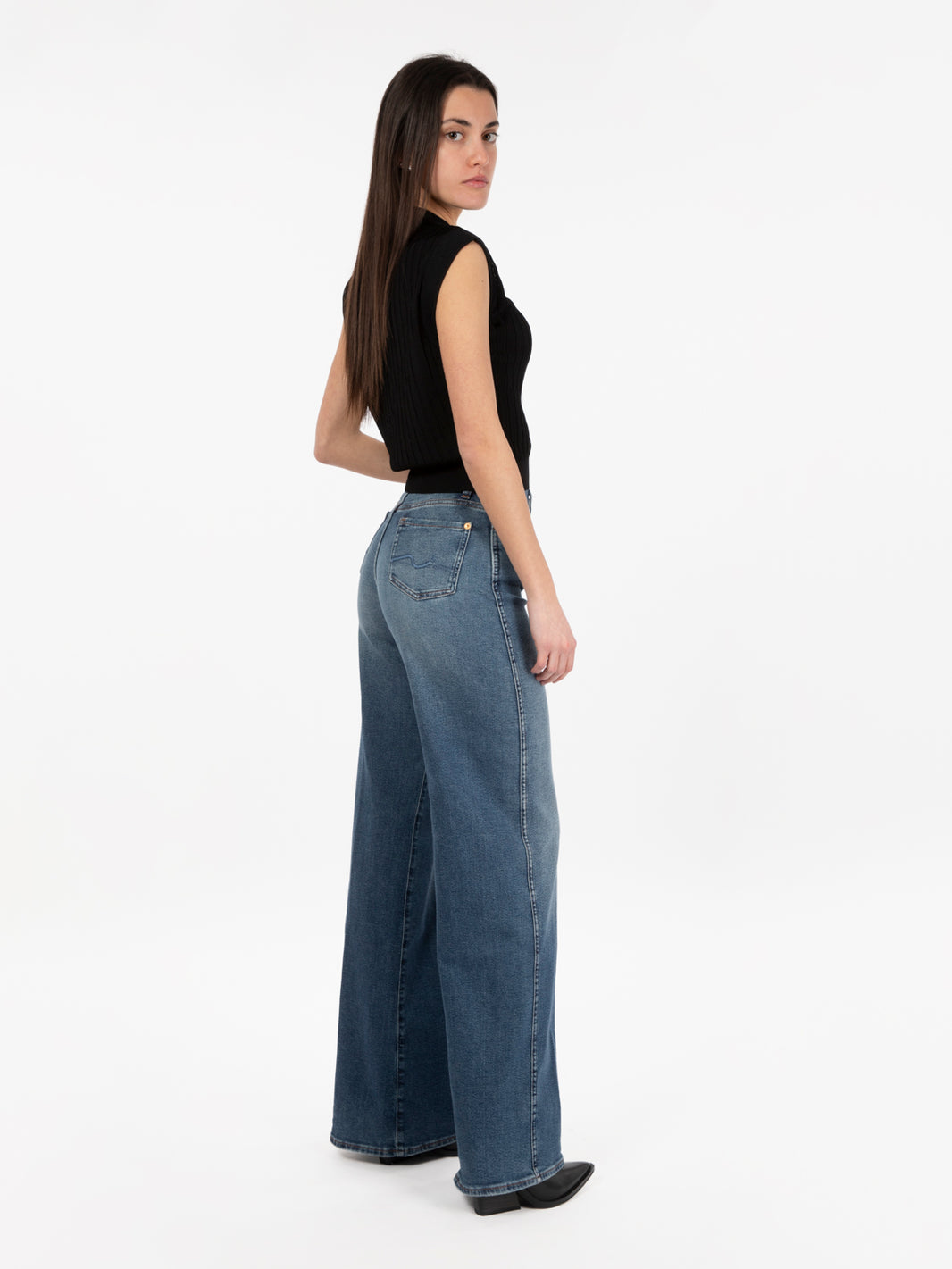 Lotta Luxe vintage sea level dark blu