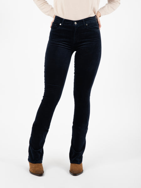 Pantaloni Bootcut Velvet Twilight