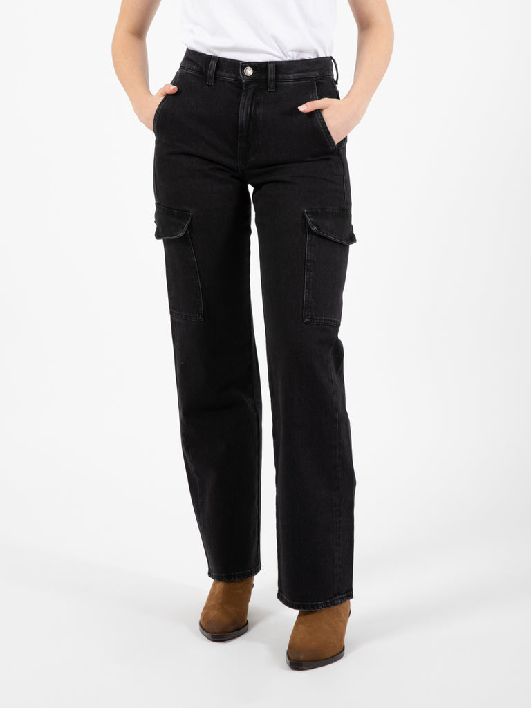 7 FOR ALL MANKIND - Pantaloni cargo Tess Collide black