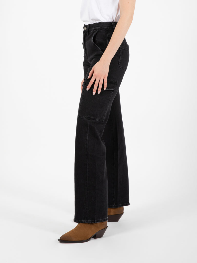 7 FOR ALL MANKIND - Pantaloni cargo Tess Collide black