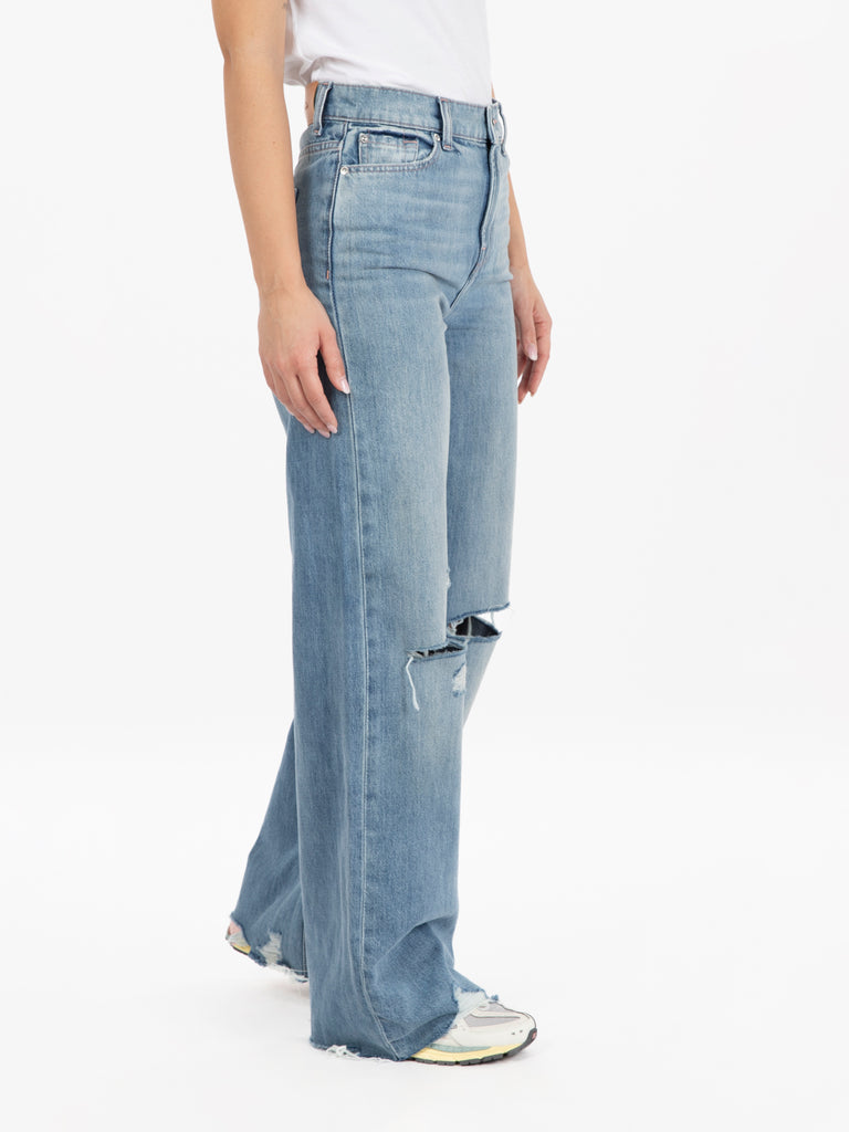 7 FOR ALL MANKIND - Scout Wanderlust wide leg mid blue