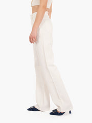 7 FOR ALL MANKIND - Tess trouser linen Ostuni white