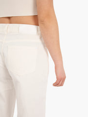 7 FOR ALL MANKIND - Tess trouser linen Ostuni white