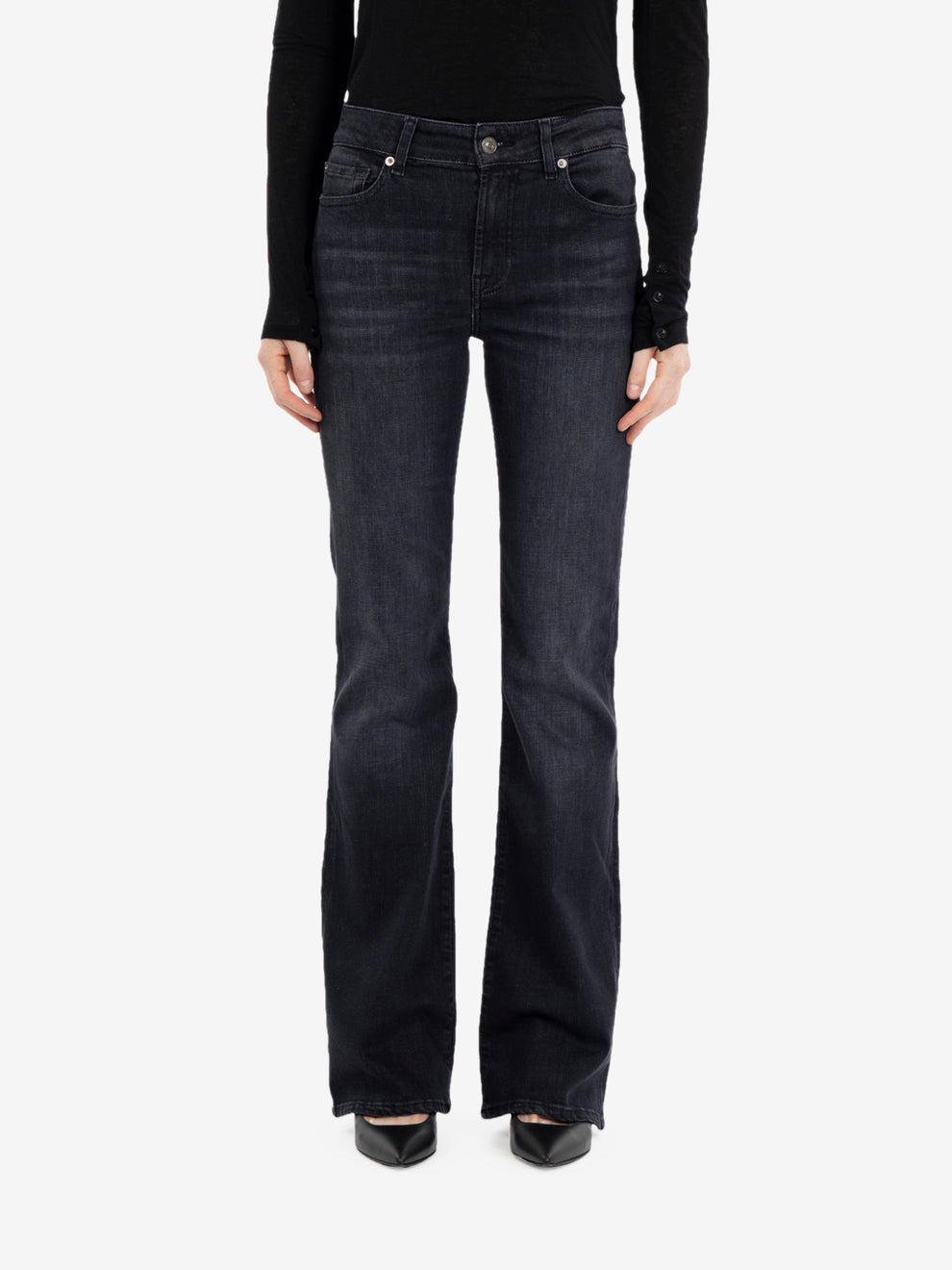 The Leggy Bootcut carbon storm