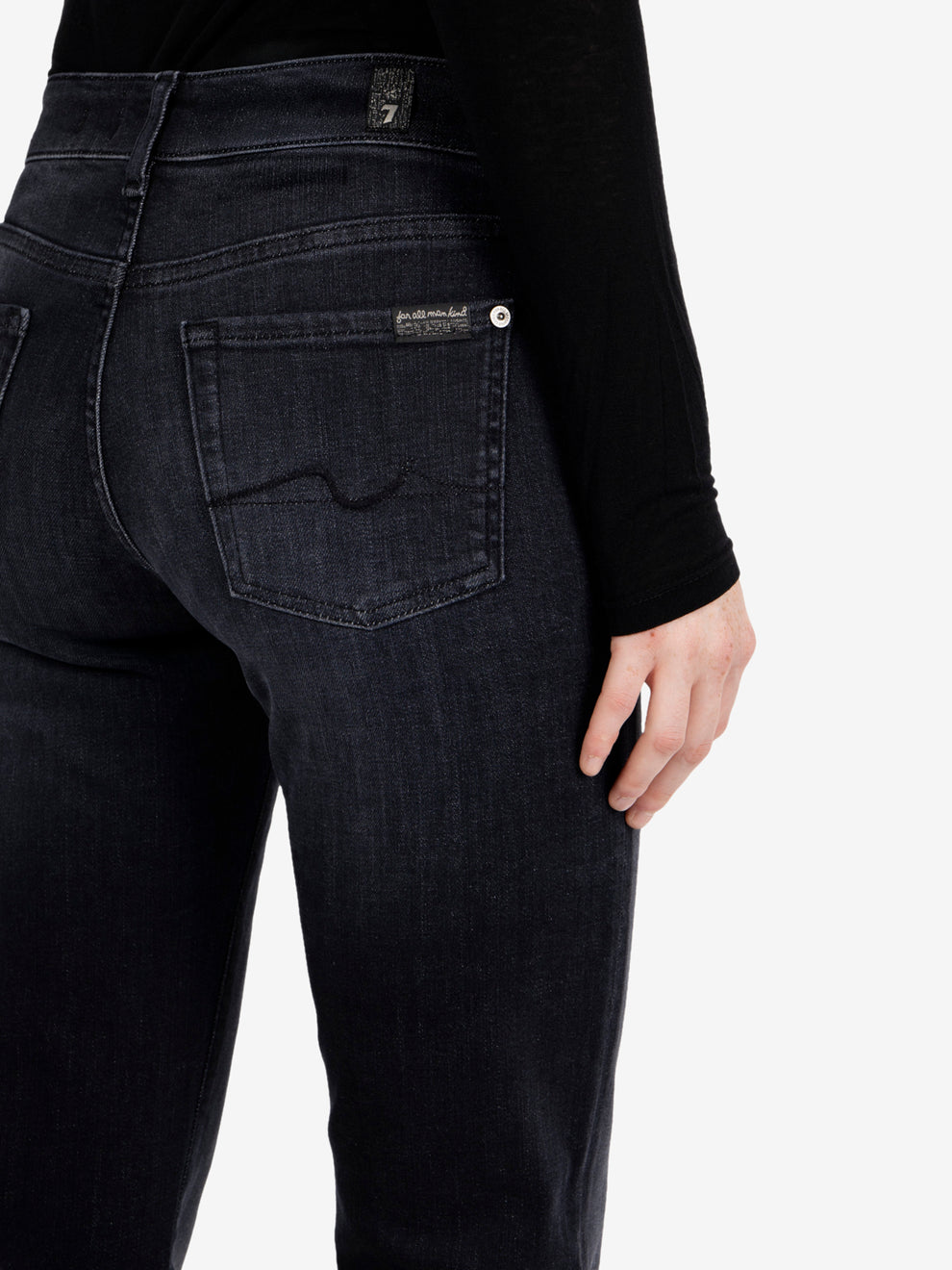 The Leggy Bootcut carbon storm