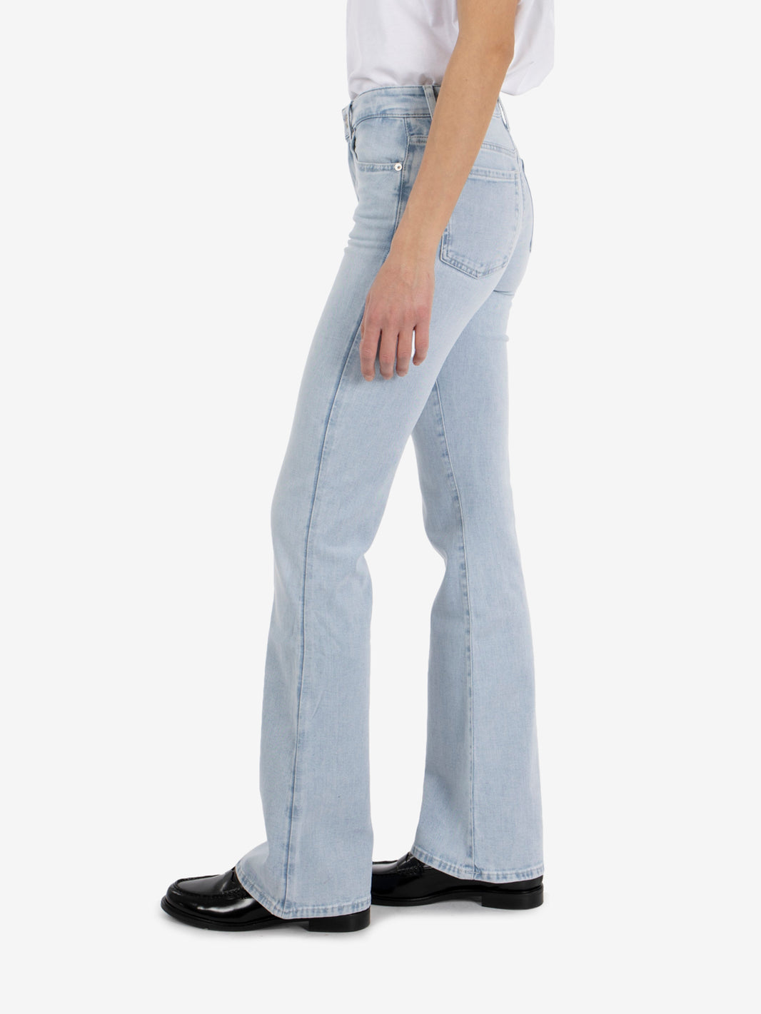 The Leggy bootcut dewdrop light blue