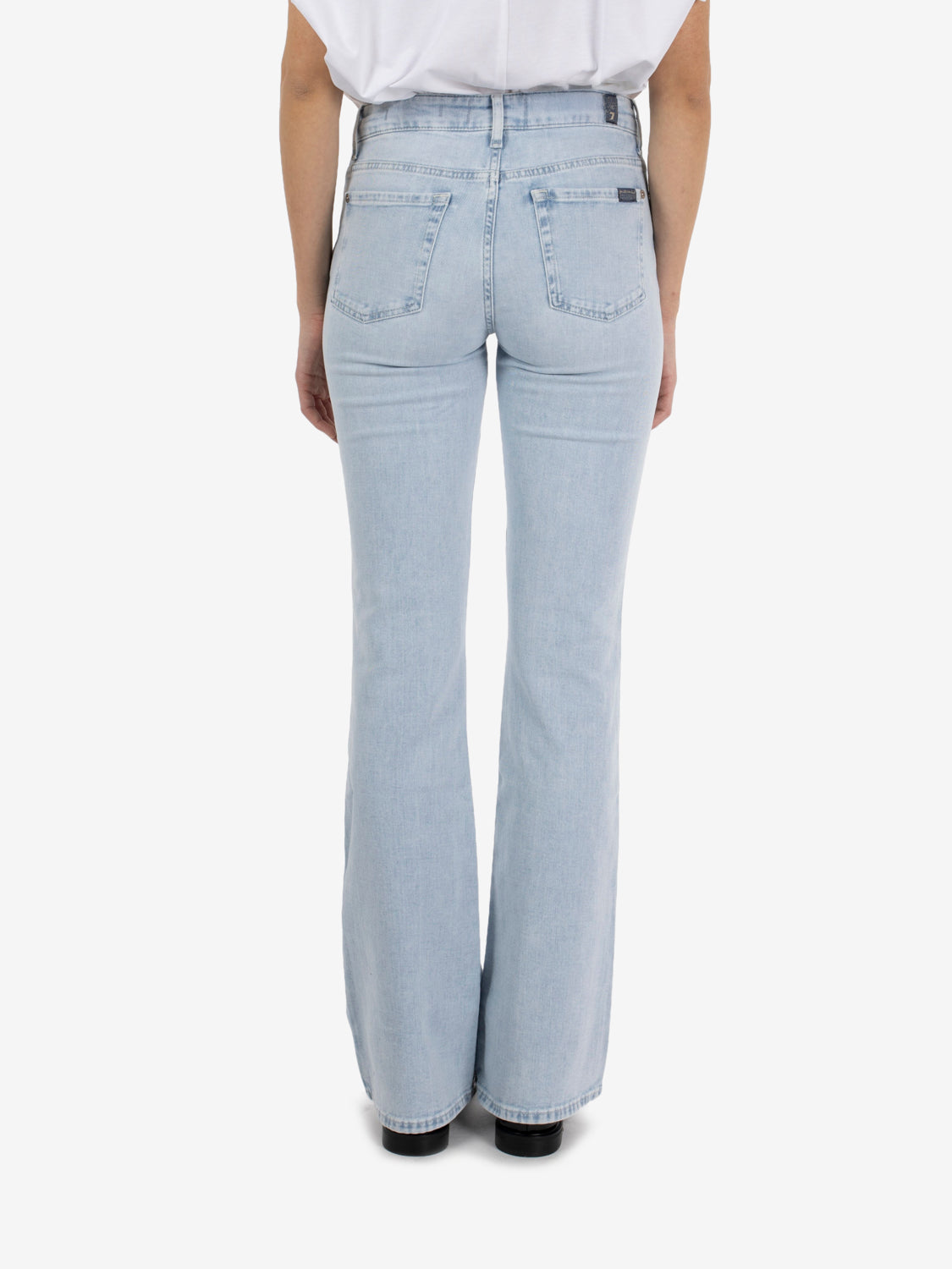 The Leggy bootcut dewdrop light blue