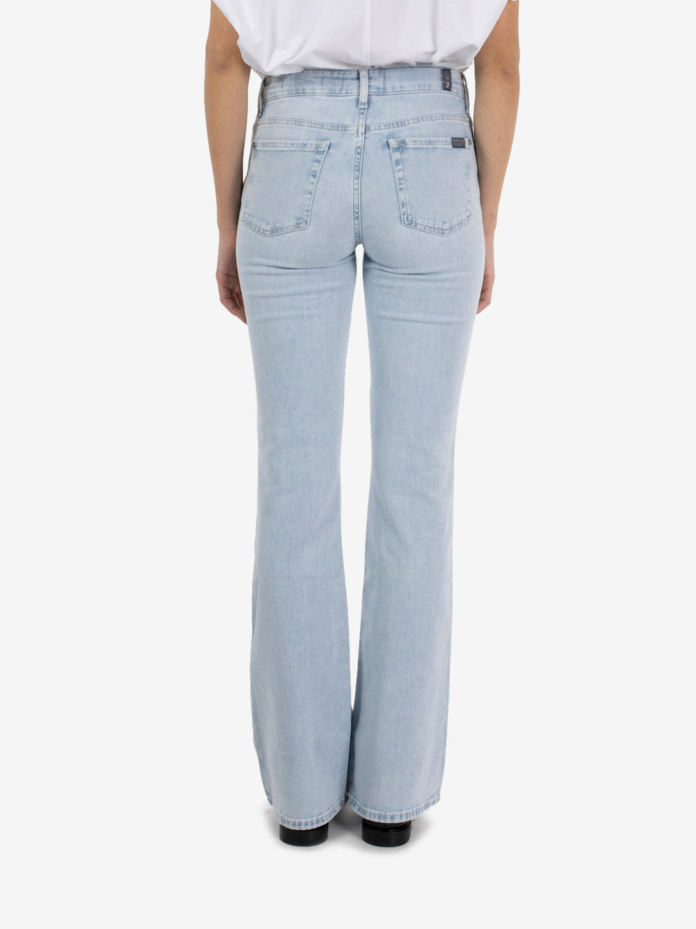 The Leggy bootcut dewdrop light blue