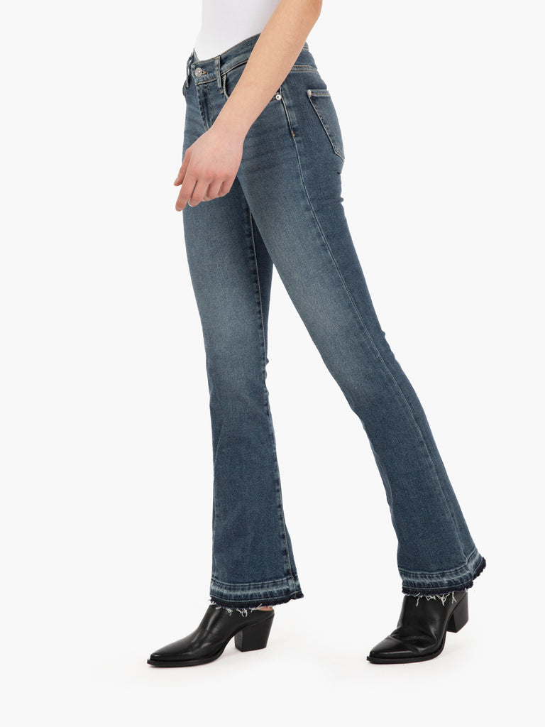 7 FOR ALL MANKIND - Bootcut tailorless Bay mid blue