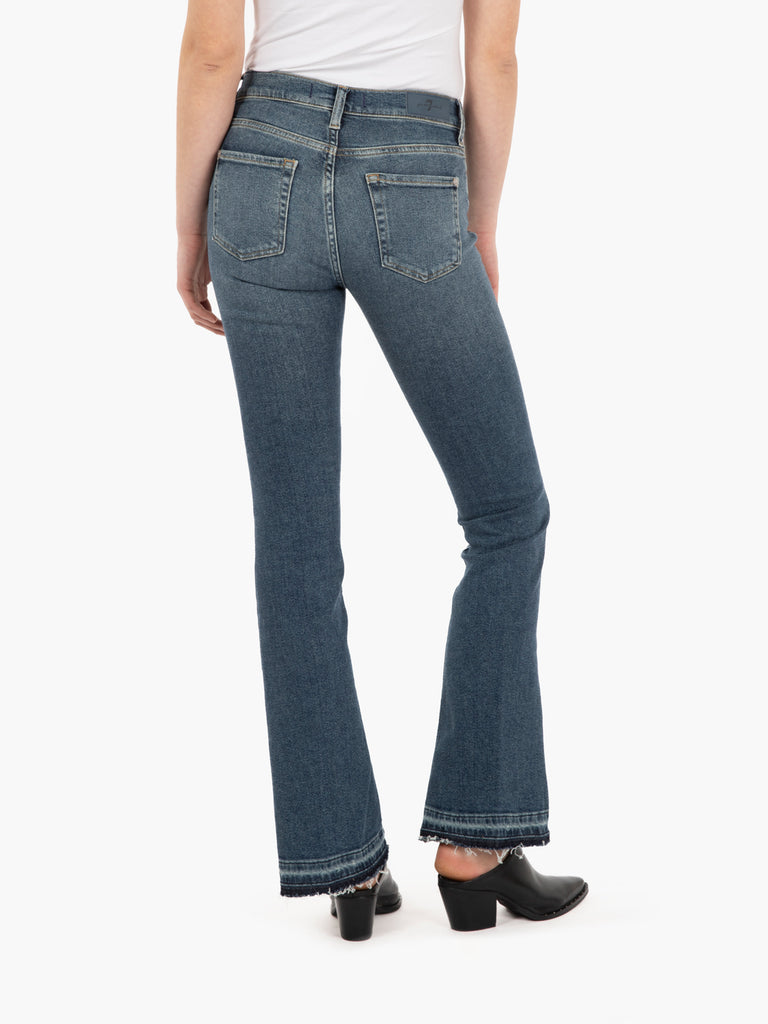 7 FOR ALL MANKIND - Bootcut tailorless Bay mid blue