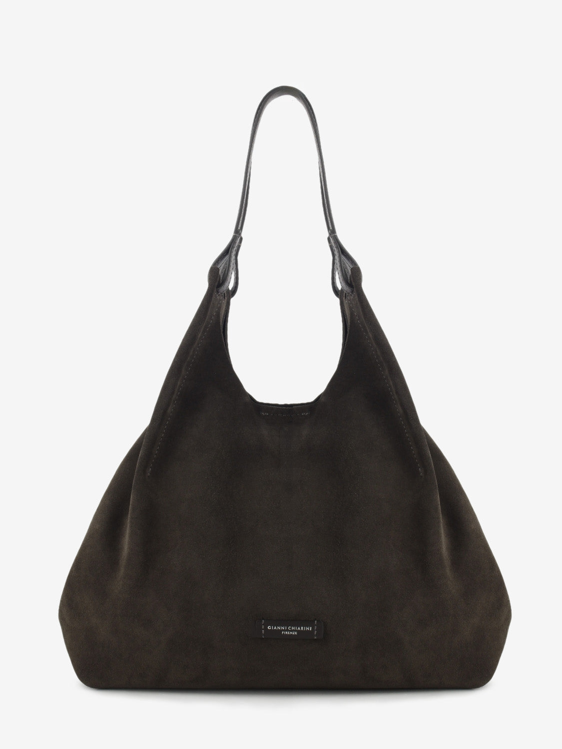 Borsa in suede Dua moka