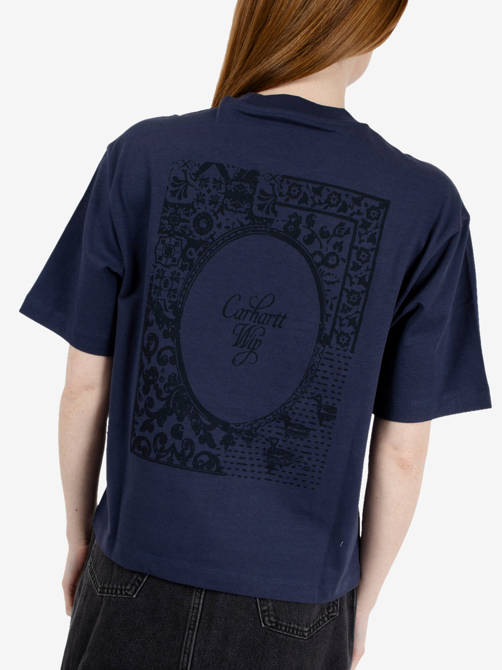 WS/S VESTIGE T-SHIRT BLUE I036388.01XX.03