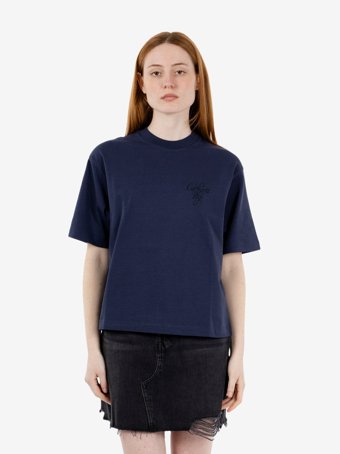WS/S VESTIGE T-SHIRT BLUE I036388.01XX.03