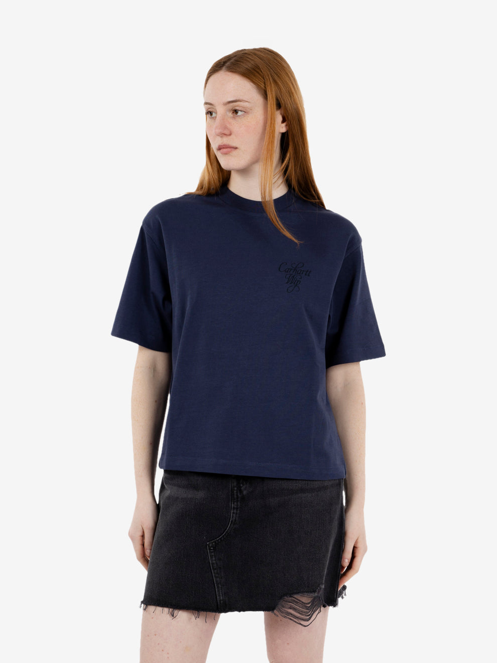 WS/S VESTIGE T-SHIRT BLUE I036388.01XX.03