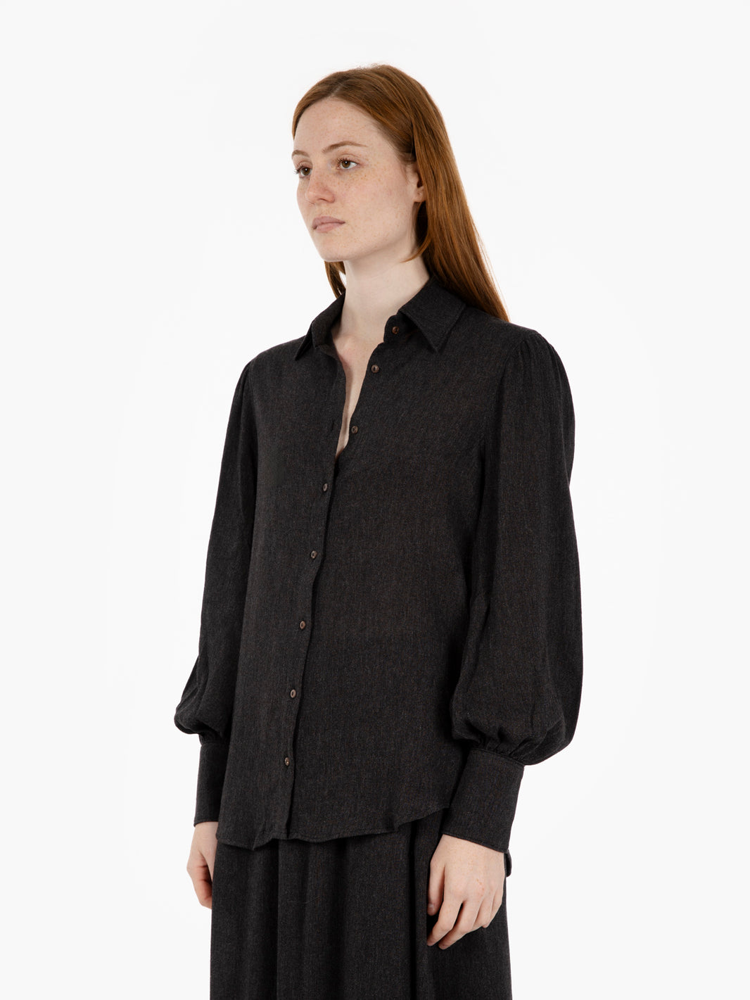 Candra anthracite shirt