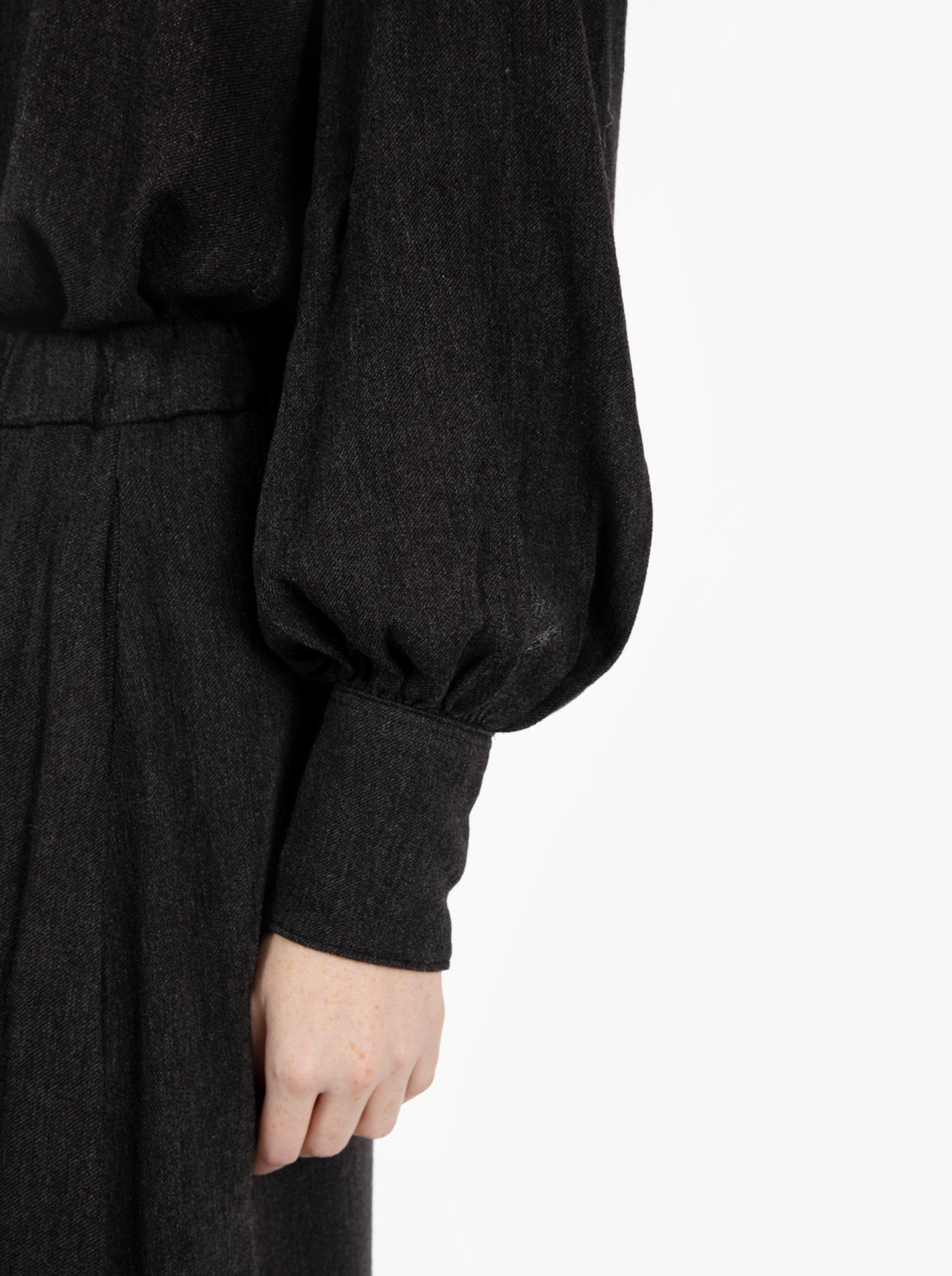 Candra anthracite shirt