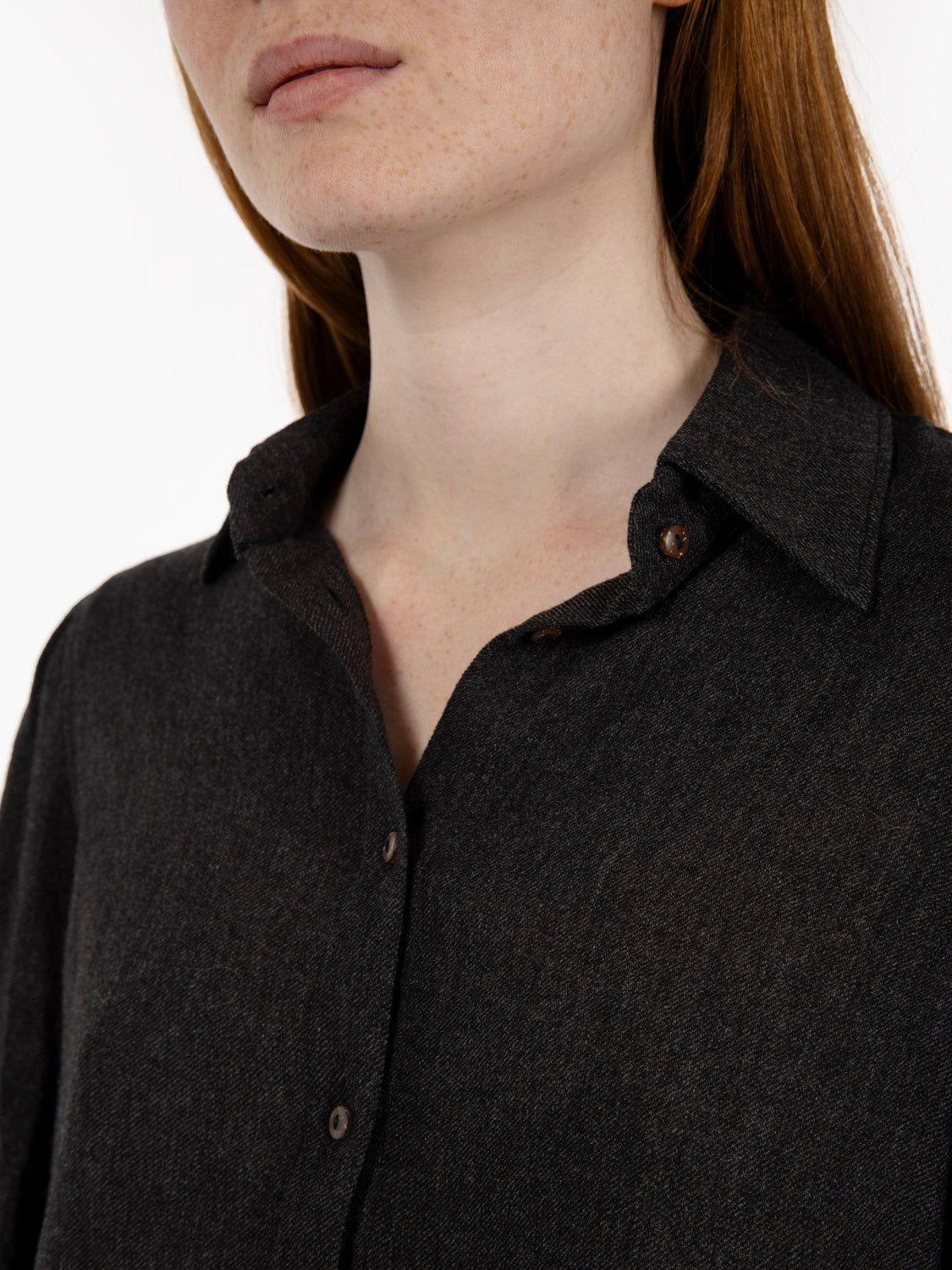 Candra anthracite shirt