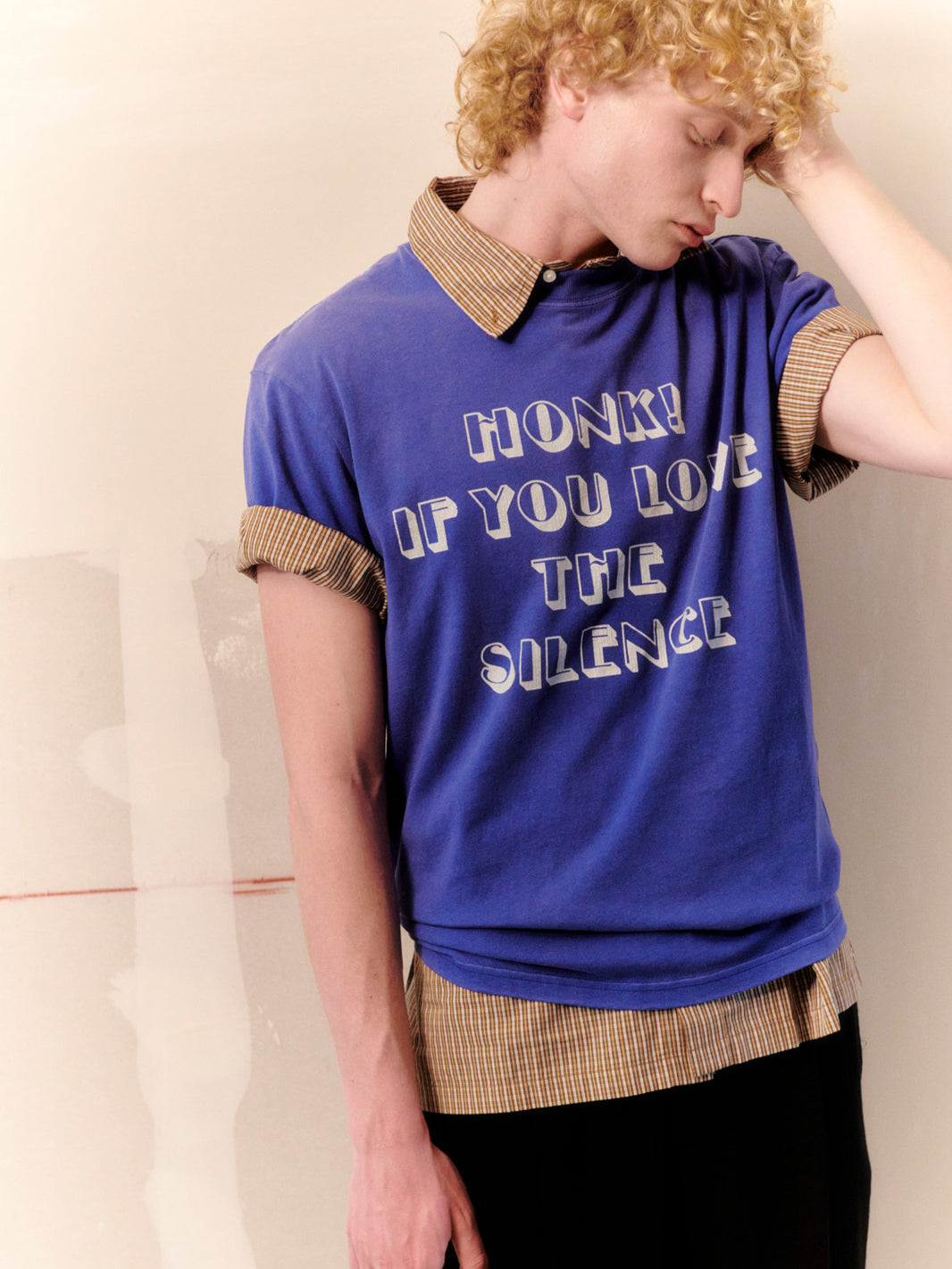 Honk tee limoges blue