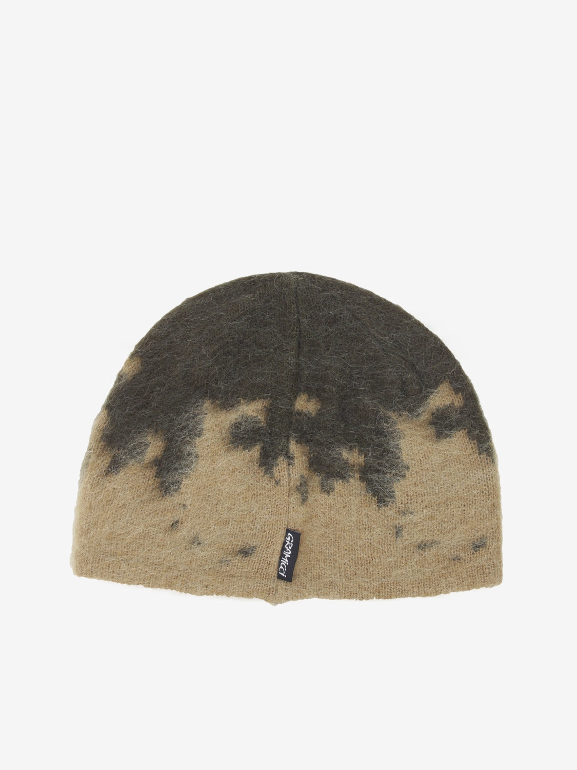MOHAIR BEANIE TAUPE SPLATTER G6FA-039_TAUPESPLA