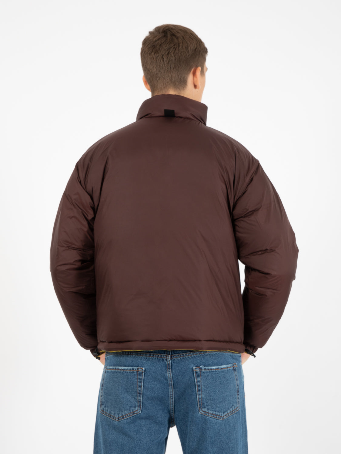 Giubbotto M92 reversible nuptse sulphur moss