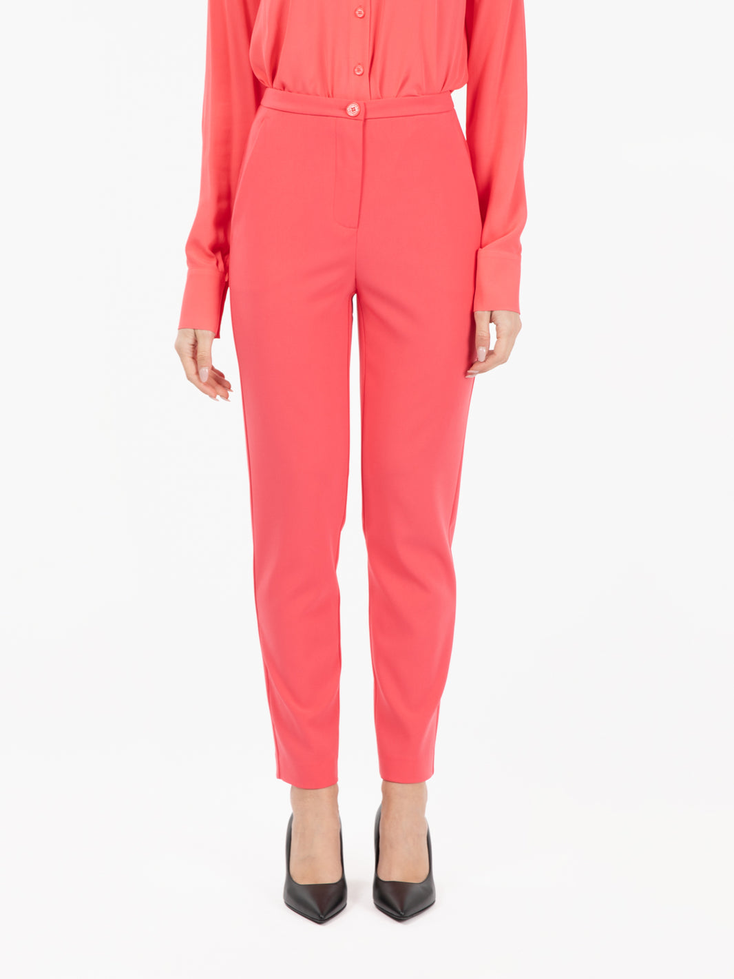 Pantaloni a sigaretta Essential fuxia