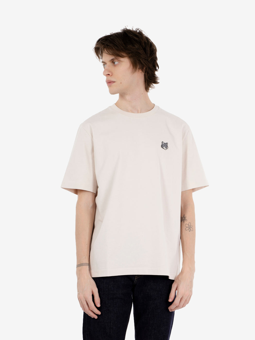 Fox head comfort t-shirt lilac powder
