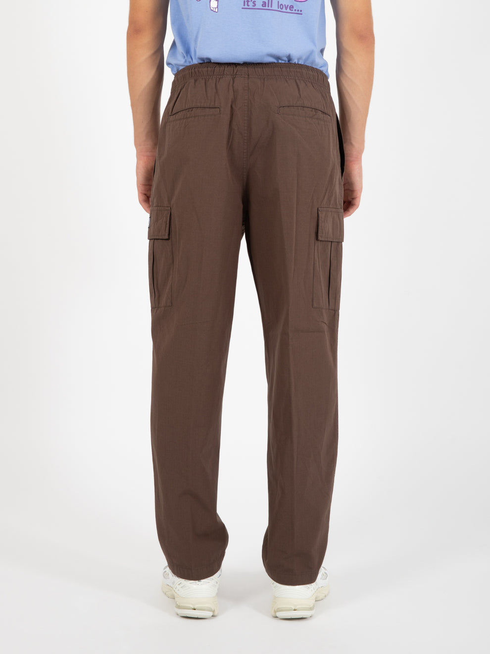 Pantalone Easy Ripstop cargo pant dark brown