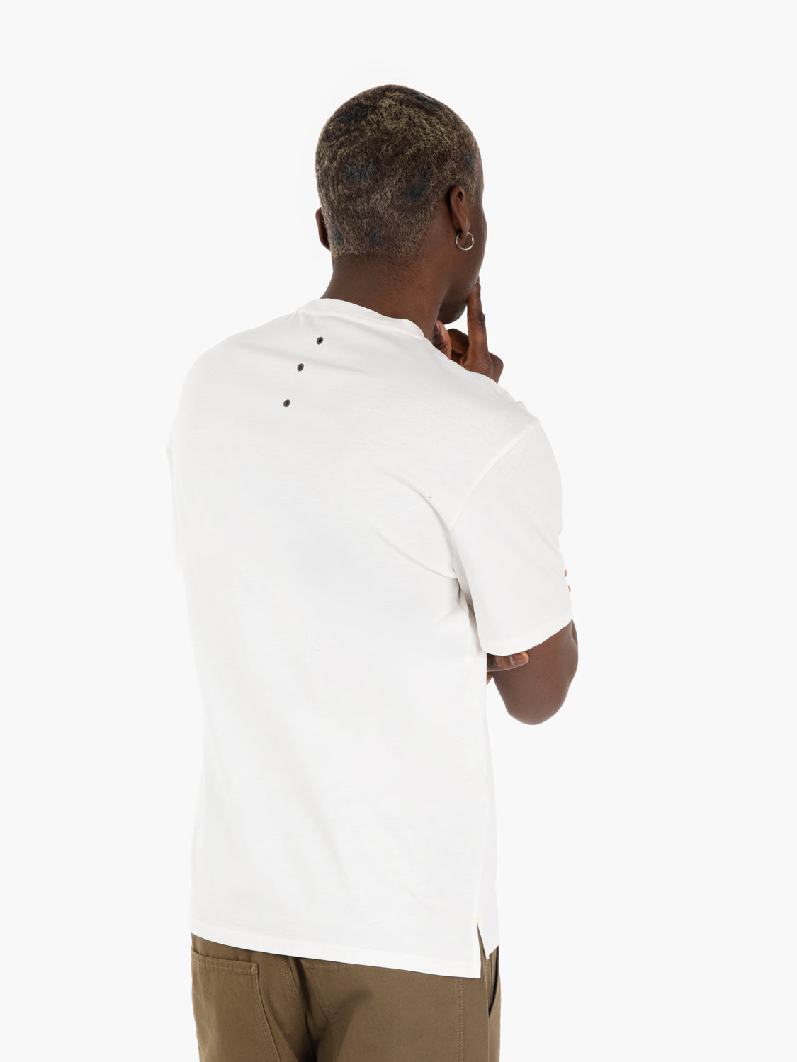 PREMIATA - T-shirt dettaglio fuori sul retro white | STIMM