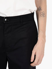 STIMM - Pantaloni  Nettuno in tela paracadute nero
