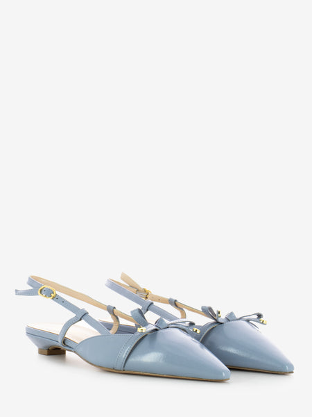 Slingback naplak cielo