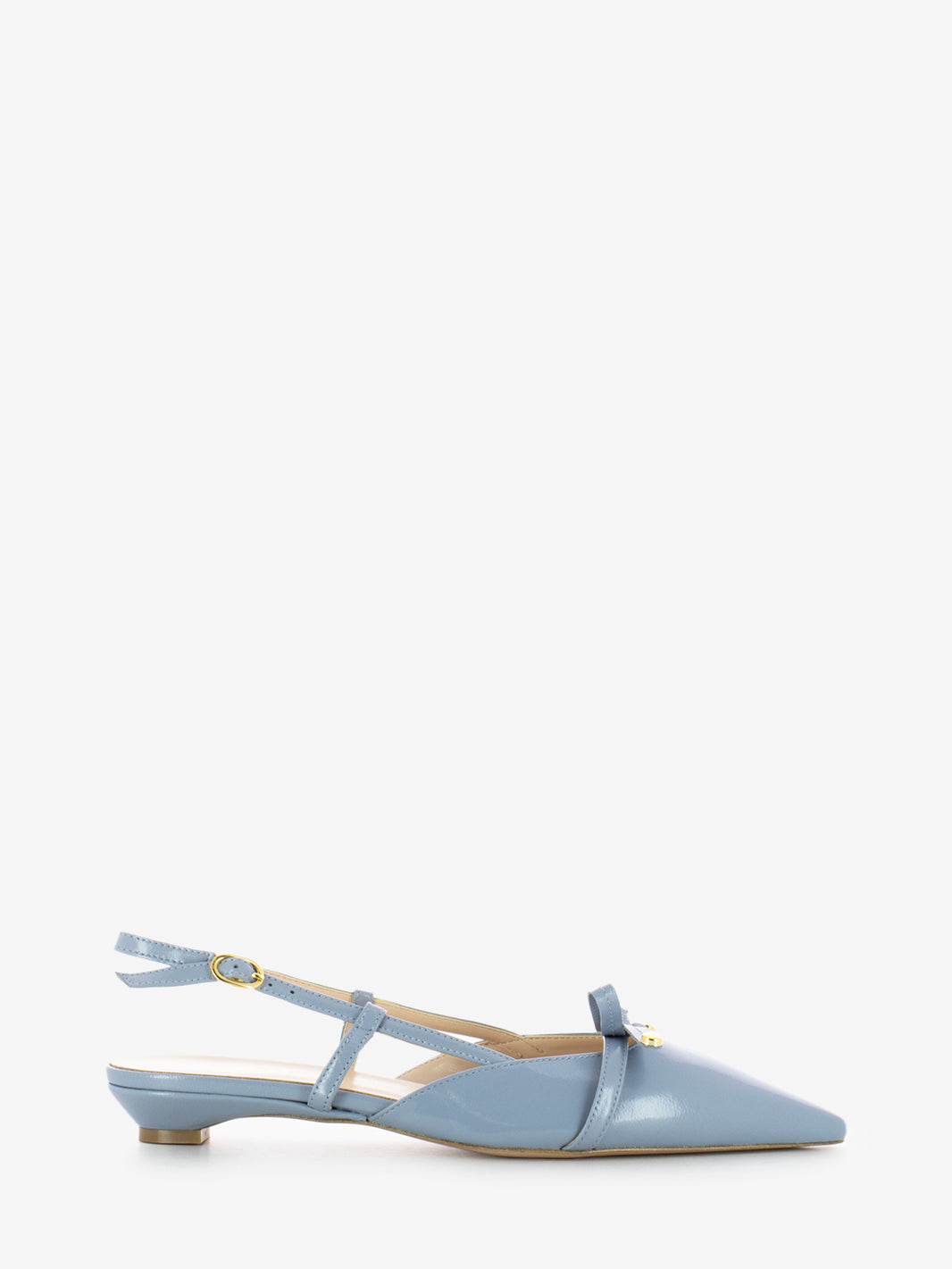 Slingback naplak cielo