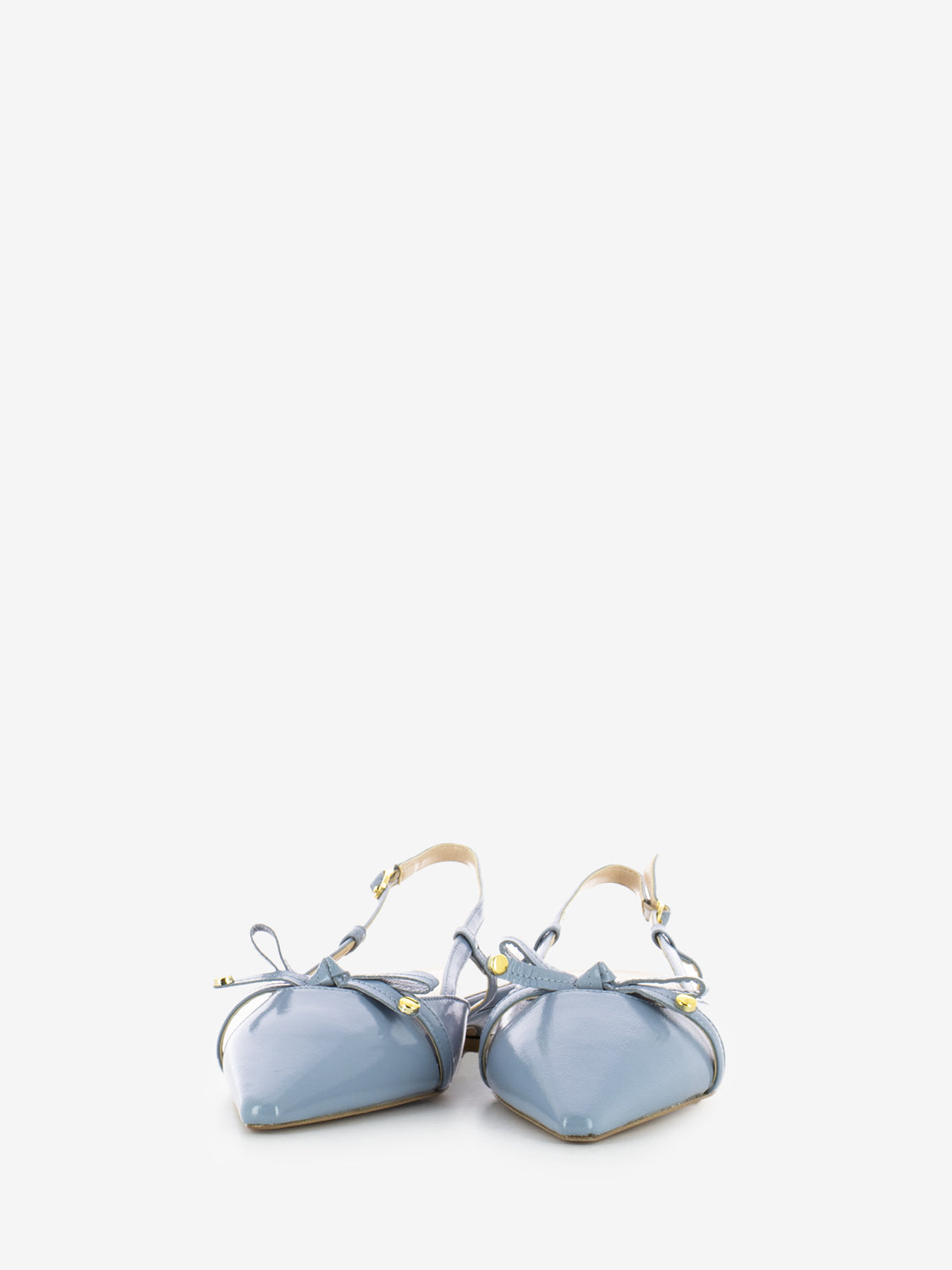 Slingback naplak cielo